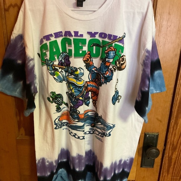 Steal Your Face Off Hockey Grateful Dead NWOT T Shirt - Picture 10 of 12